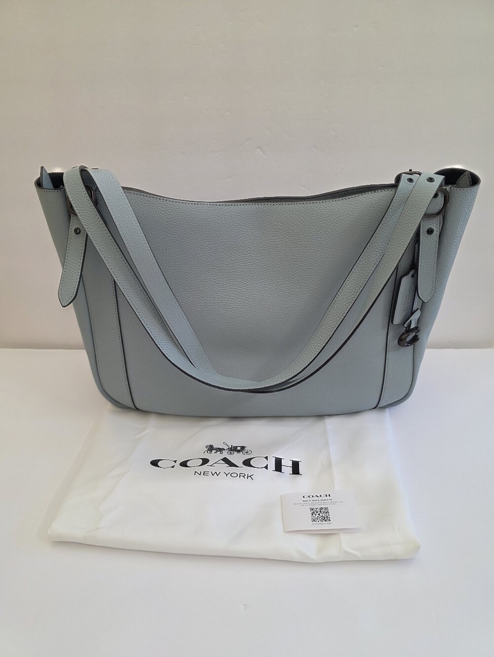 Coach Alana Pebbled Leather Tote Bag